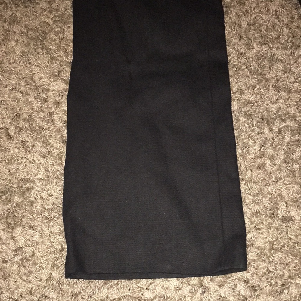 MUSIER PARIS NWT BLACK HIGH WAISTED HIGH END MADE IN ITALY DRESS TROUSERS EU38 - Picture 7 of 12